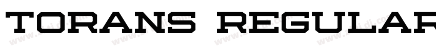 torans Regular字体转换 torans Regular字体转换